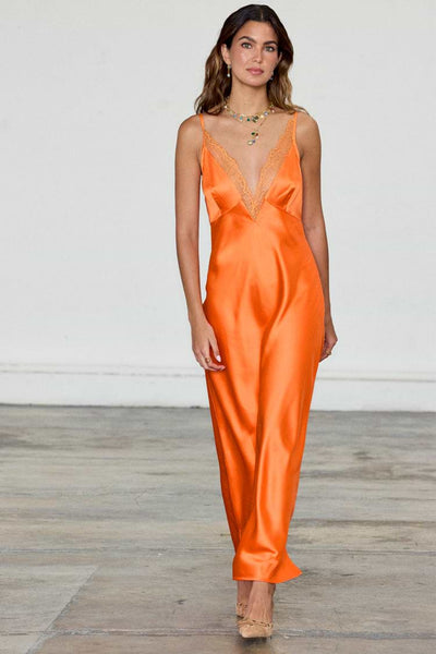 Orange Lily Dress